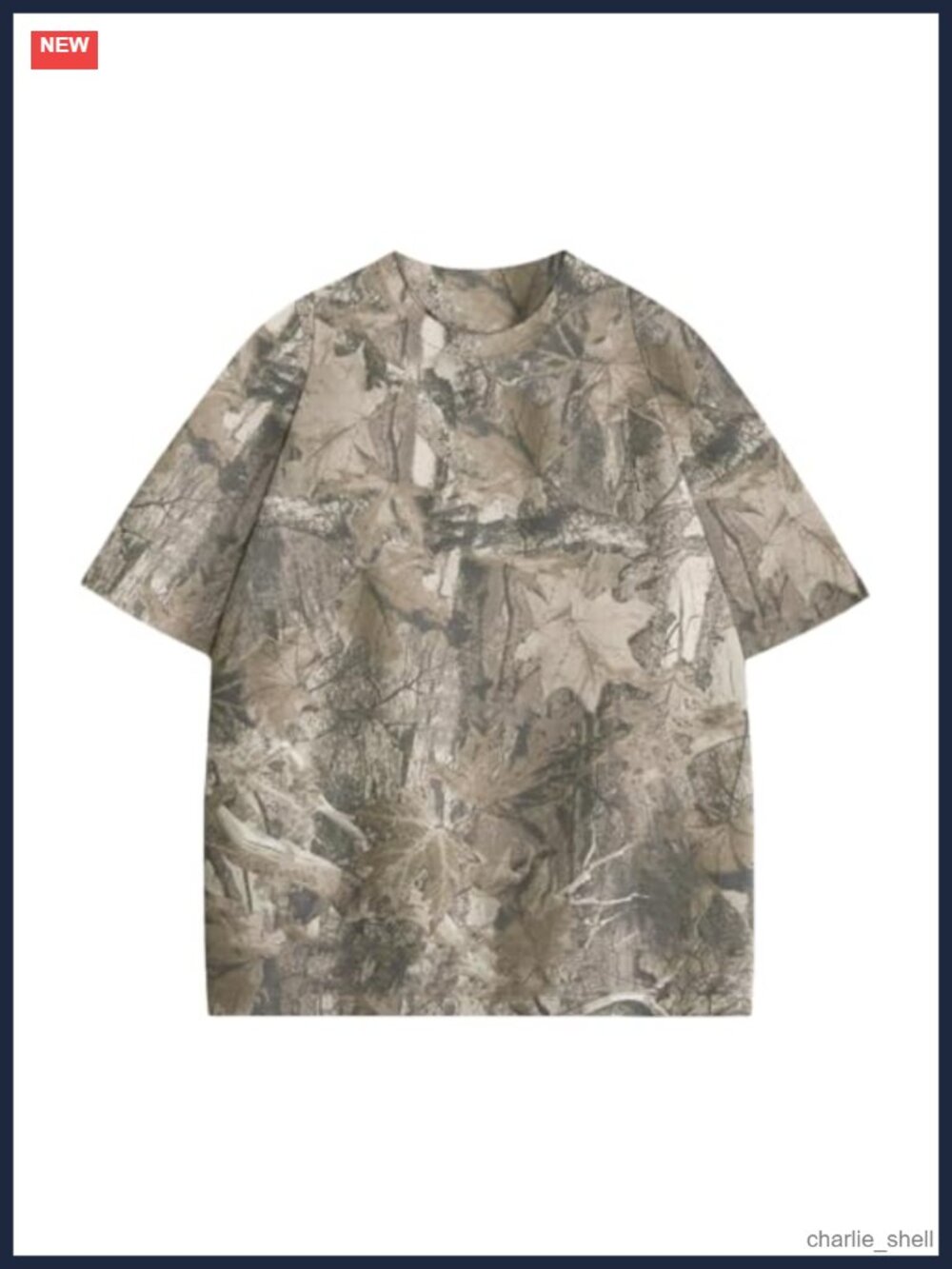 Oversized Crewneck Short Sleeve T-Shirt